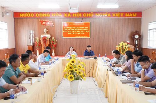 Liên minh Hợp tác xã tỉnh đồng hành cùng hợp tác xã Đất Mũi phát triển