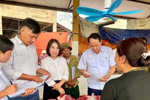 Xã Ứng Thiên: Tăng cường kiểm soát giết mổ, kinh doanh sản phẩm động vật