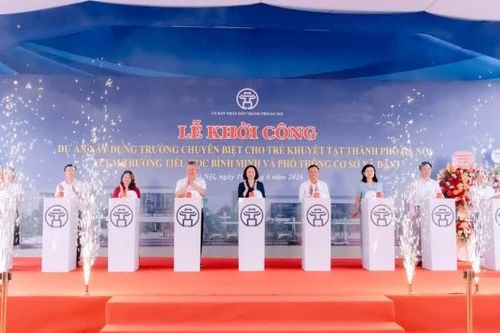 Hà Nội đầu tư 400 tỷ xây trường chuyên biệt cho trẻ khuyết tật