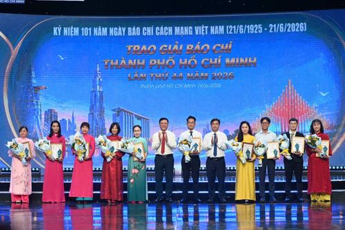 72 tác phẩm được vinh danh tại Giải Báo chí TP Hồ Chí Minh lần thứ 44