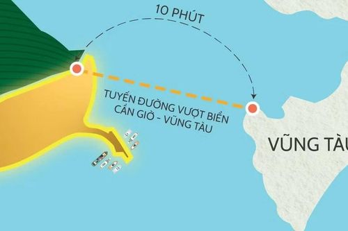 Siêu dự án đường vượt biển Cần Giờ – Vũng Tàu được phê duyệt