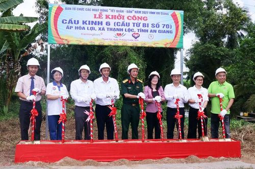 An Giang xuất quân Tết Quân - Dân năm 2027, chung sức xây dựng nông thôn mới