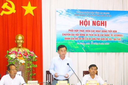 An Giang dự kiến tổ chức 'Tuần lễ di sản văn hóa Óc Eo - Ba Thê năm 2026' trong tháng 8