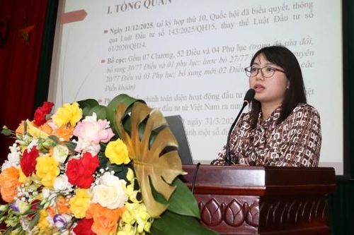 Phổ biến những điểm mới của Luật Đầu tư cho doanh nghiệp và nhà đầu tư