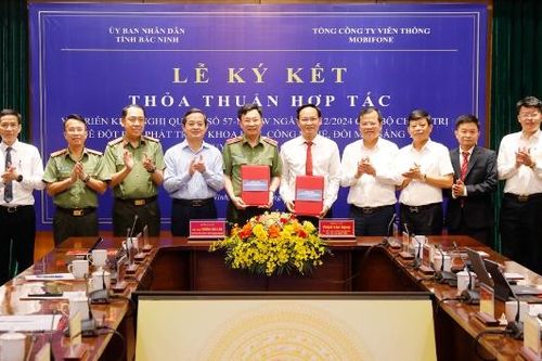 Bắc Ninh ký kết hợp tác phát triển khoa học, công nghệ, đổi mới sáng tạo và chuyển đổi số với MobiFone
