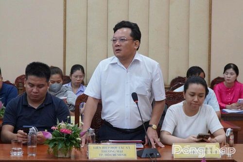 Kết nối sản phẩm sen, OCOP và các sản phẩm nông sản Đồng Tháp