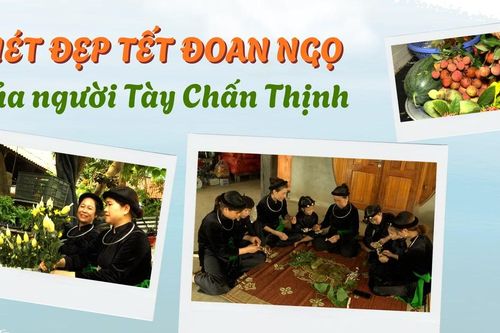 Nét đẹp Tết Đoan Ngọ của người Tày Chấn Thịnh