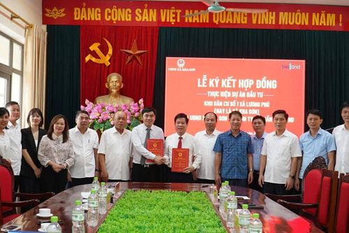 Thái Nguyên: TNG Land ký kết triển khai Khu dân cư số 1 xã Kha Sơn