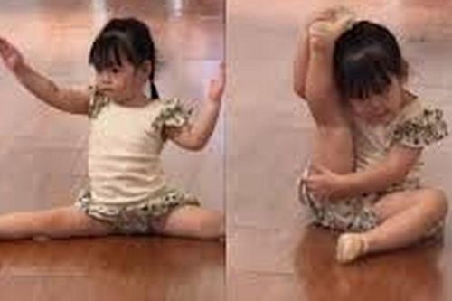 Con gái Đỗ Mỹ Linh gây chú ý trong lớp học múa, bộc lộ tố chất nghệ thuật từ nhỏ