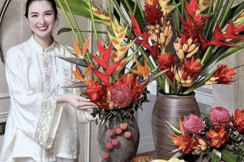Mâm lễ Tết Đoan Ngọ của 'phú bà' Ngọc Loan có gì mà khiến dân mạng liên tục xuýt xoa?