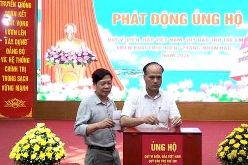 Xã Mỹ Đức vận động gần 573 triệu đồng ủng hộ Quỹ 'Vì biển, đảo Việt Nam'