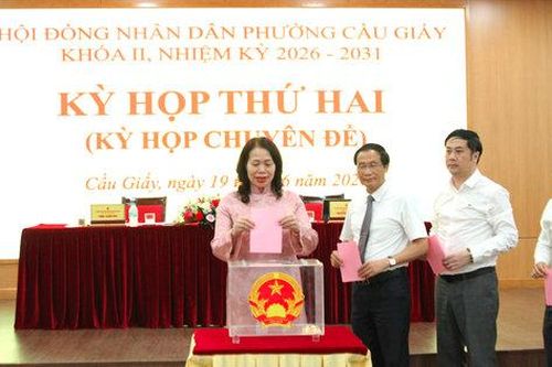 Phường Cầu Giấy: Kiện toàn bộ máy, thông qua nhiều quyết sách quan trọng