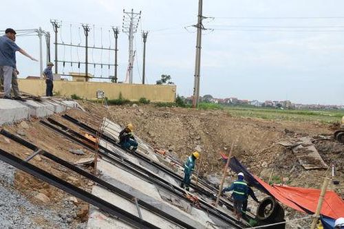 Khẩn trương hoàn thành 3 trạm bơm tiêu trước mùa mưa bão