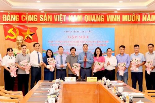 Lai Châu gặp mặt các cơ quan báo chí nhân kỉ niệm 101 năm Ngày Báo chí Cách mạng Việt Nam