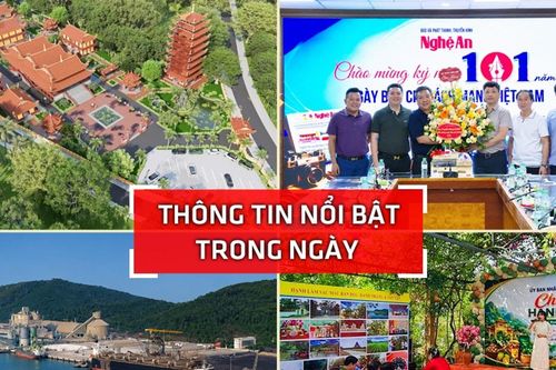 Nghệ An: Thông tin nổi bật ngày 20/6