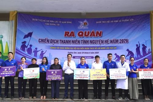 Dấu ấn chiến dịch Thanh niên tình nguyện hè năm 2026
