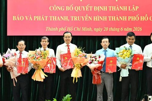Ông Lê Văn Minh được bổ nhiệm giữ chức Tổng Giám đốc Báo và Phát thanh, Truyền hình TPHCM