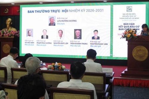 Đại hội đại biểu Hội kiến trúc sư TPHCM Khóa I – nhiệm kỳ 2026-2031