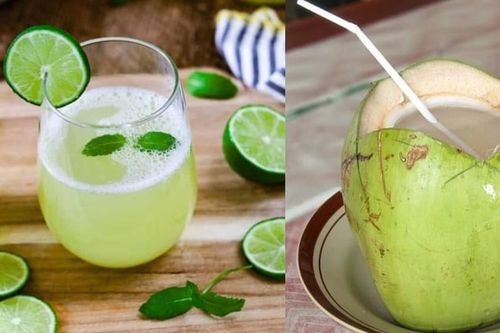 Trời nóng, uống nước chanh hay nước dừa tốt hơn?
