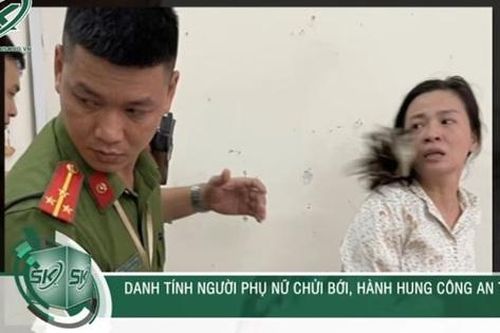 Danh tính 'nữ quái' đánh công an, chặn đầu xe tải ở Thái Nguyên, hé lộ quá khứ bất hảo