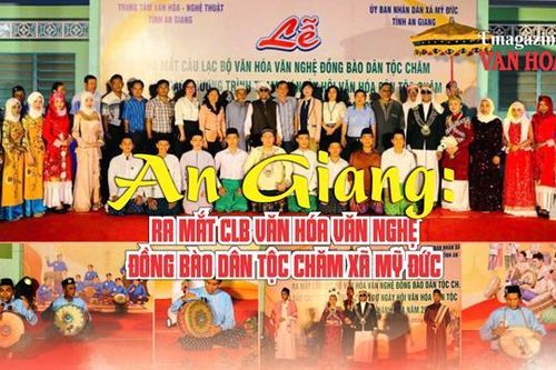 Ra mắt CLB Văn hóa văn nghệ đồng bào dân tộc Chăm xã Mỹ Đức
