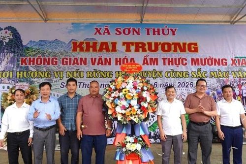 Khai trương Không gian văn hóa, ẩm thực Mường Xia