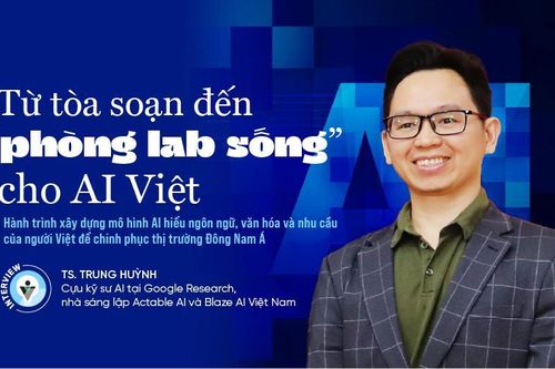 Từ tòa soạn đến 'phòng lab sống' cho AI Việt