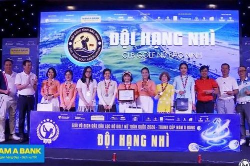 Đội tuyển Golf nữ Bắc Ninh giành Huy chương Bạc Giải Vô địch các CLB Golf nữ toàn quốc 2026