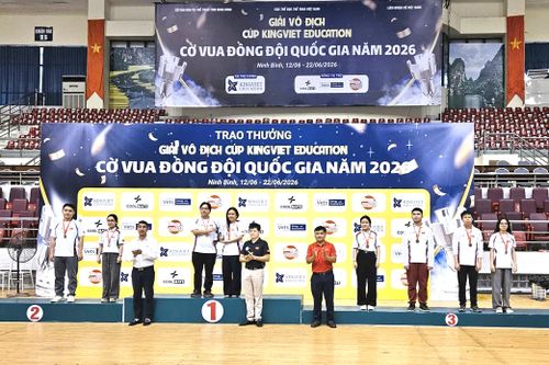 Đồng Nai lần đầu đoạt huy chương Giải vô địch Cờ vua đồng đội quốc gia