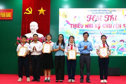 Phường Phan Rang tổ chức Hội thi Thiếu nhi kể chuyện sách năm 2026