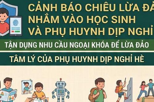 Cảnh báo chiêu lừa đăng ký trại hè, khóa học ngoại khóa dịp nghỉ hè