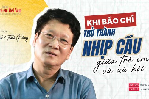 Báo chí cần trở thành cầu nối để trẻ em cất lên tiếng nói của mình