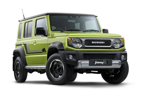 Cận cảnh Suzuki Jimny Rhino lấy cảm hứng từ tê giác