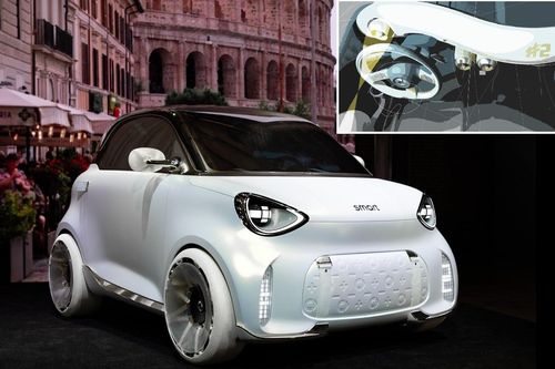 Xe điện mini Smart của Mercedes ra mắt, ngoại hình khác lạ