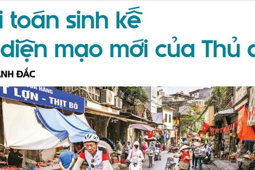 Bài toán sinh kế từ diện mạo mới của Thủ đô