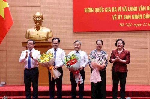 Hà Nội tiếp nhận quản lý Vườn quốc gia Ba Vì, Làng Văn hóa-Du lịch các dân tộc Việt Nam