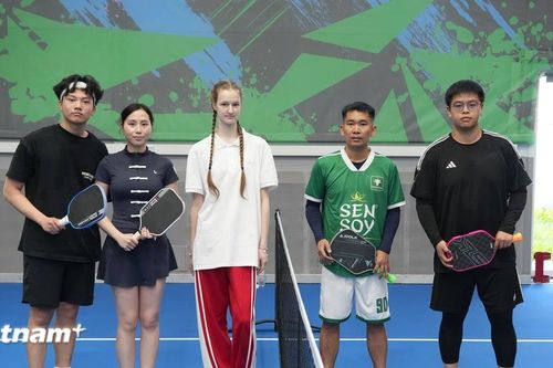 Pickleball lan tỏa tinh thần thể thao của người Việt Nam tại Nga