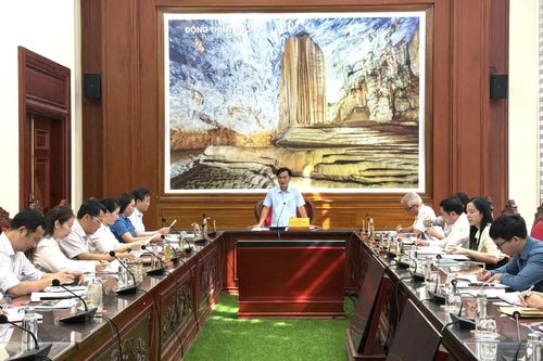 Duyệt nội dung Đại hội đại biểu Hội Chữ thập đỏ tỉnh Quảng Trị lần thứ I