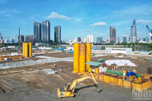 [Ảnh ] Dự án Trung tâm hành chính mới Thành phố Hồ Chí Minh đang được khẩn trương triển khai