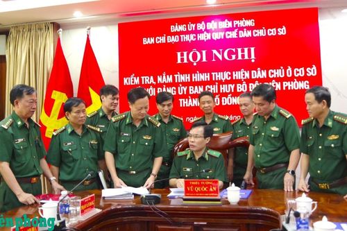 Bắt đầu kiểm tra, nắm tình thực hiện Quy chế dân chủ cơ sở tại Ban Chỉ huy Bộ đội Biên phòng thành phố Đồng Nai