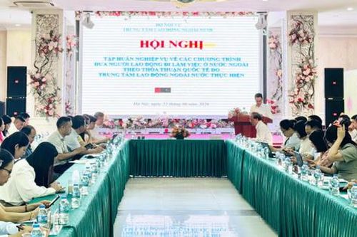 Hỗ trợ toàn bộ hoặc phần lớn chi phí đào tạo, vé máy bay cho người đi làm việc ở nước ngoài theo thỏa thuận quốc tế