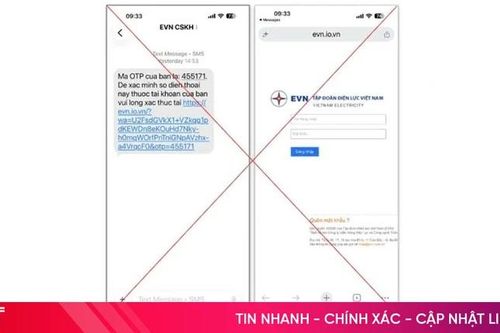 EVN cảnh báo thủ đoạn lừa đảo mới bằng tin nhắn OTP giả mạo