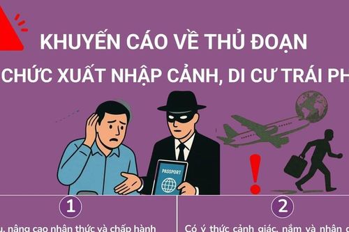 Khuyến cáo về thủ đoạn tổ chức xuất nhập cảnh, di cư trái phép