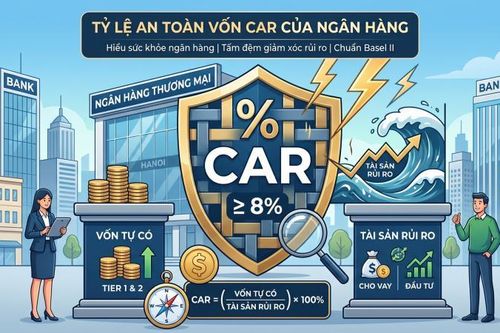 Tỷ lệ an toàn vốn là gì và vì sao quan trọng với ngân hàng?