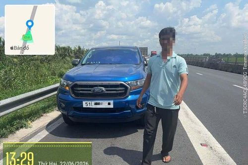 Xử phạt 78 triệu đồng với 6 tài xế dừng đỗ xe trên cao tốc