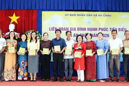 Liên hoan Gia đình hạnh phúc tiêu biểu xã An Châu năm 2026