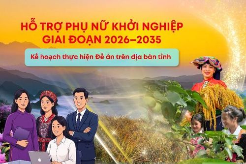 Hỗ trợ phụ nữ khởi nghiệp giai đoạn 2026 - 2035
