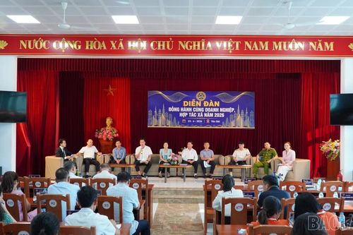 Diễn đàn 'Đồng hành cùng doanh nghiệp, hợp tác xã năm 2026'