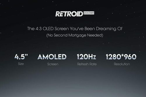 Retroid Pocket Nova lộ diện: Màn hình AMOLED 120Hz đỉnh cao cho trải nghiệm game retro