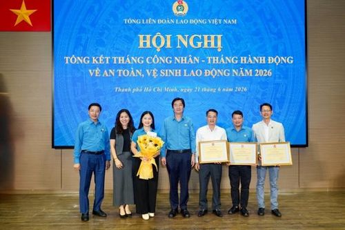 03 tập thể, 01 cá nhân của Petrovietnam được Tổng Liên đoàn Lao động Việt Nam vinh danh